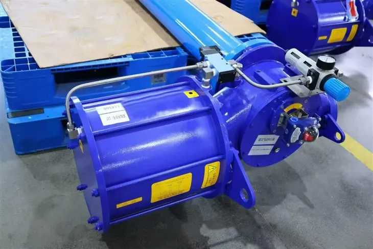 Пнеуматски лептир вентил од нодуларног гвожђа